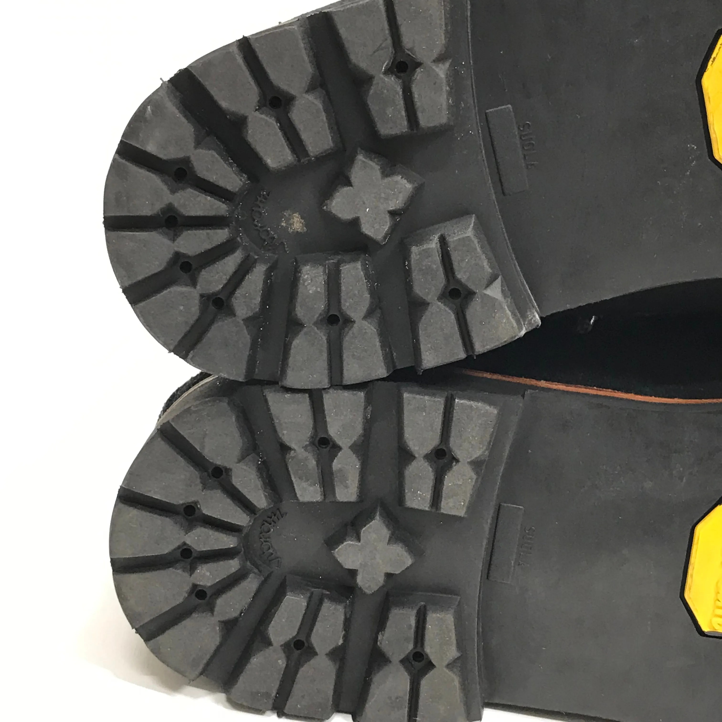 [10] A Bathing Ape Bape Suede Hiking Boots Navy