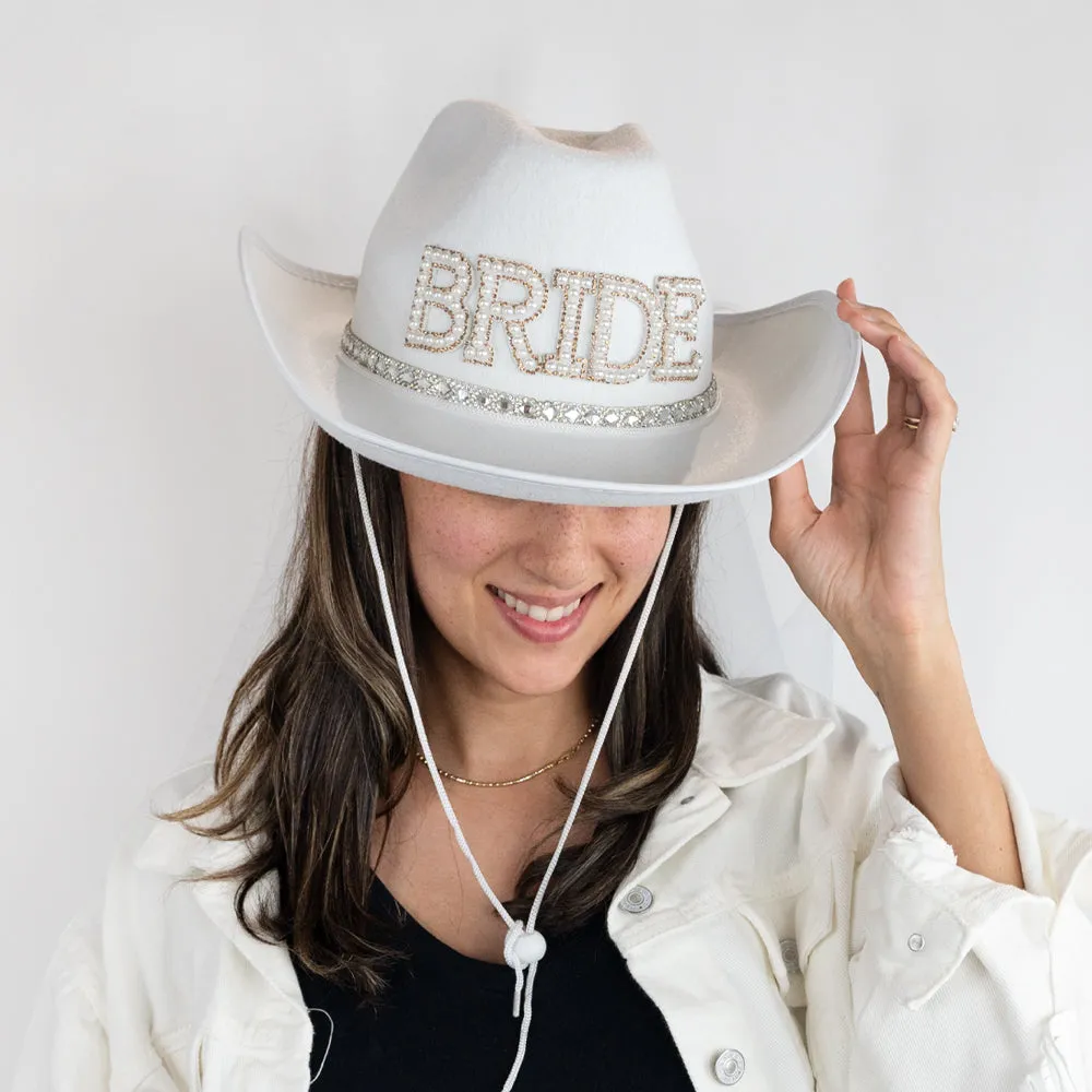 Cowboy Hat With Veil