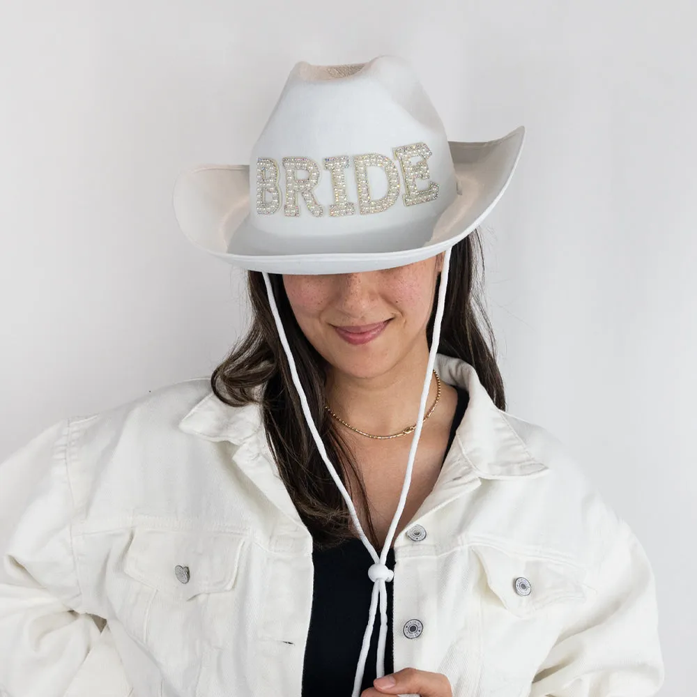 Cowboy Hat With Veil