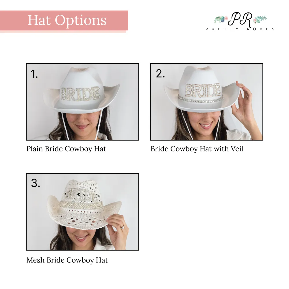 Cowboy Hat With Veil
