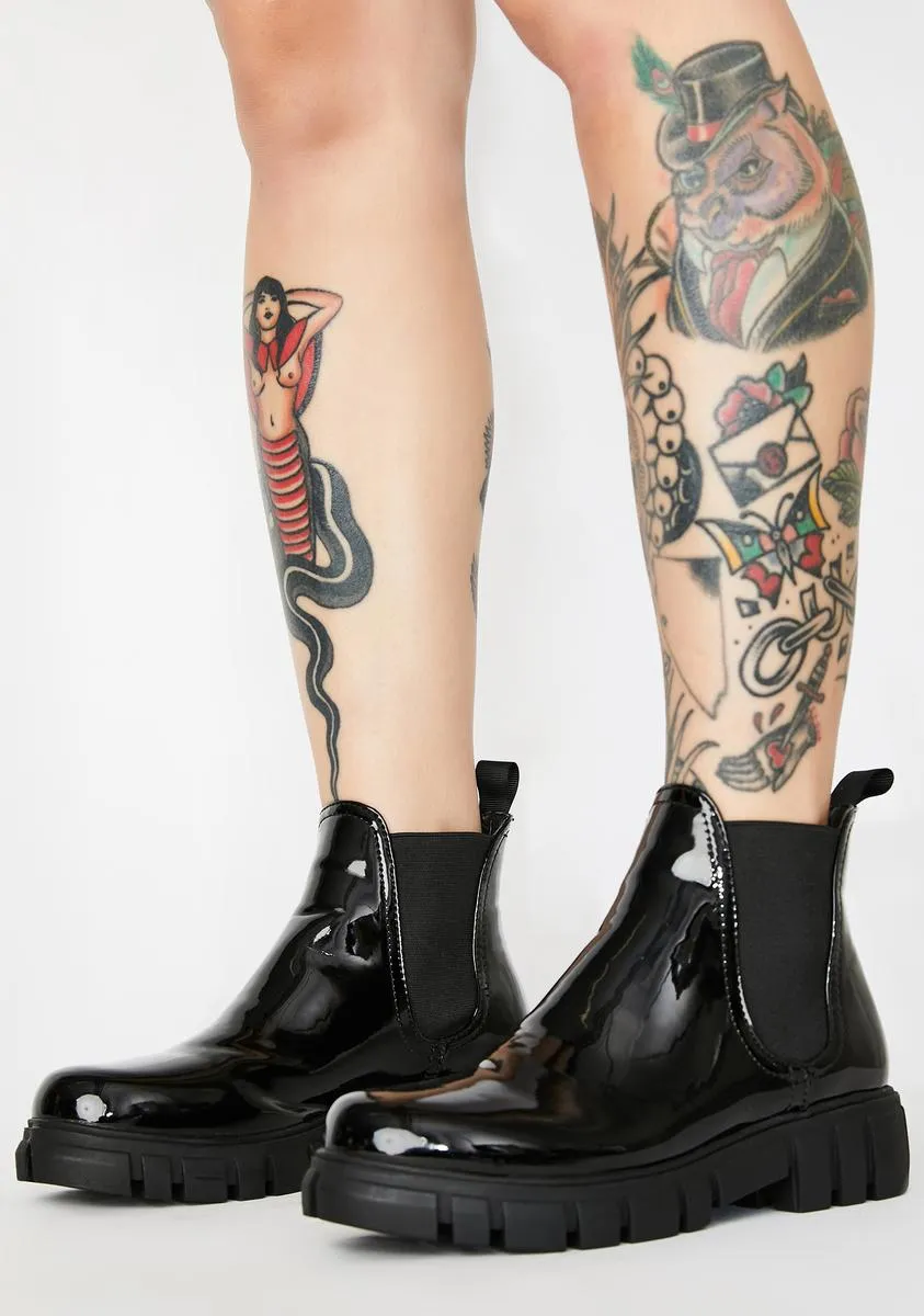 Marine Chelsea Boots