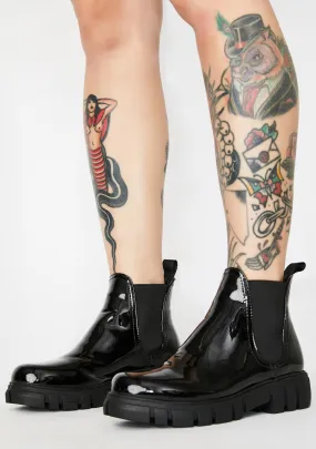 Marine Chelsea Boots