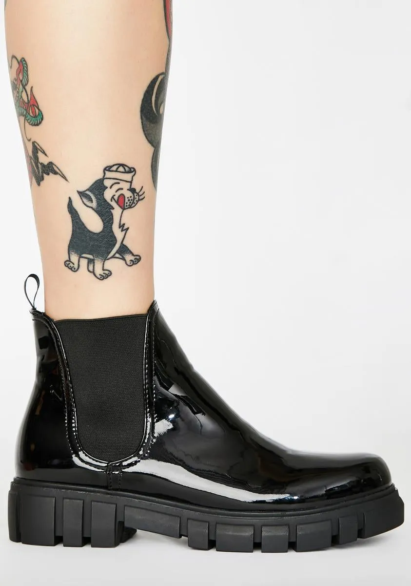 Marine Chelsea Boots