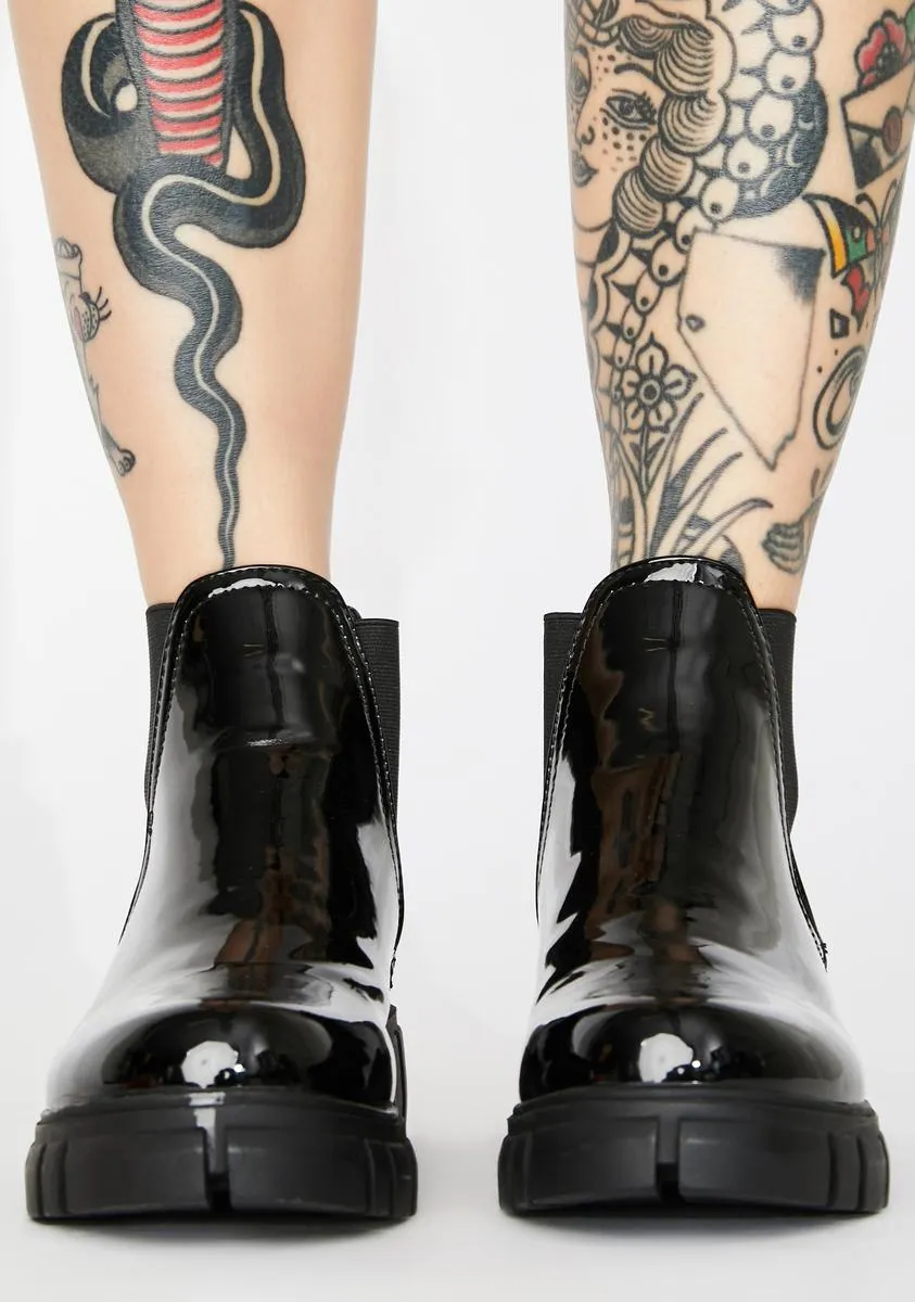 Marine Chelsea Boots